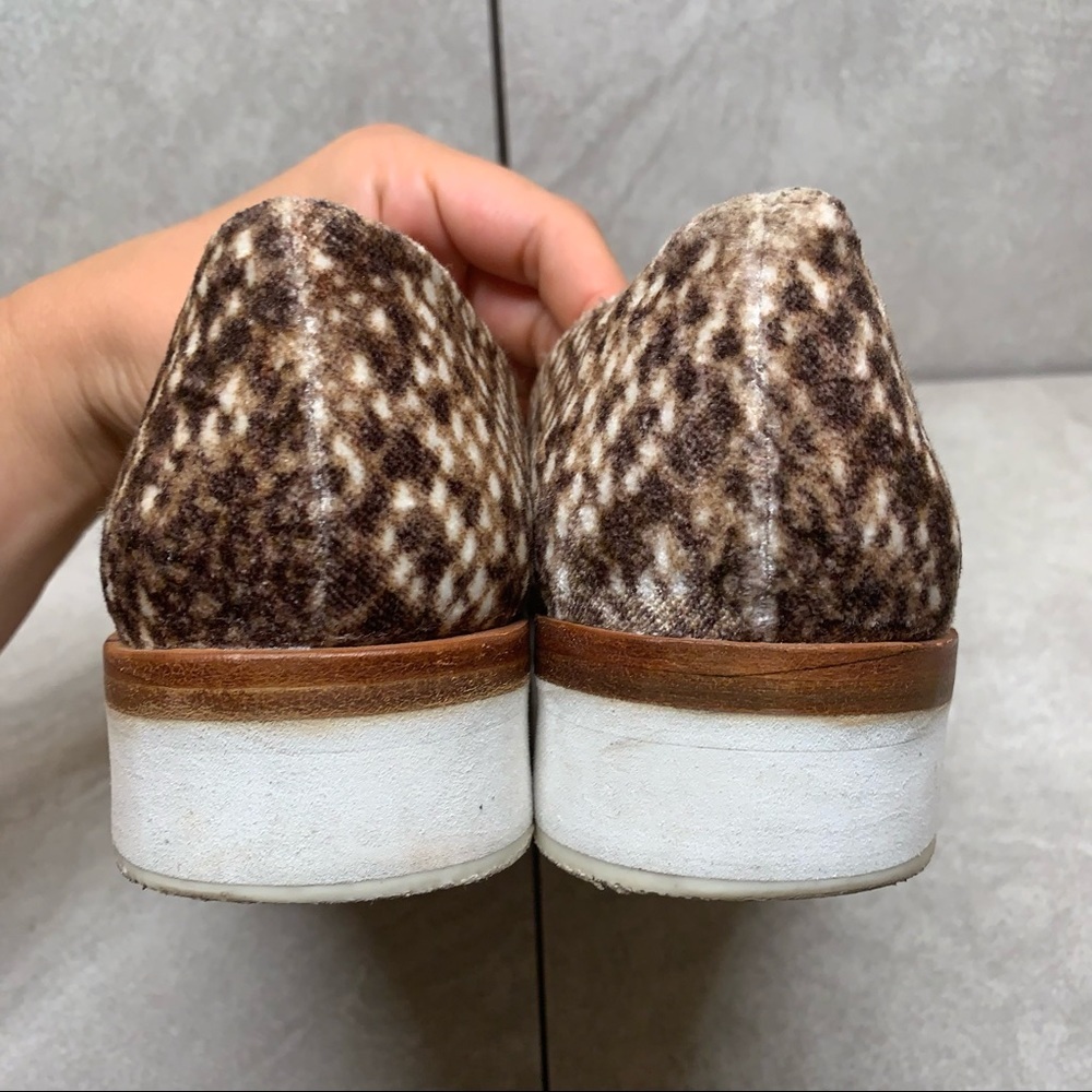 Free People Snake Eyes velvet slip on loafers 38 - Picture 8 of 16